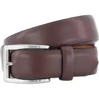 Ralph Lauren per uomo. 405913730001 Cintura elegante in pelle marrone (38), Casual, Classico