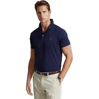 Ralph Lauren per uomo. 710713130006 Polo slim fit personalizzata in morbido cotone blu navy (XXL), Casual, Manica corta