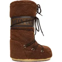 Moon Boot - Stivali doposci - Icon Fleece Brown - Taglia 39-41 - Marrone