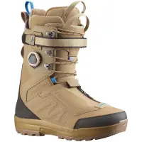 Salomon Snowboard - Scarponi snowboard uomo - Echo Lace Sj Boa Dune per Uomo in Lana Vergine - Taglia 42 - Marrone