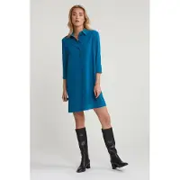 River Woods Dress 34 Sleeves Blue Taglia: 34 | Abiti in T-Shirt Outlet | Donna | Blu