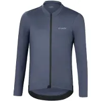 Straede Aerlig Longsleeve Maglietta da ciclismo (XL, blu)