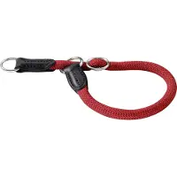 Hunter T-Collar Freestyle Collari per cani (Halsumfang max. 50 cm - Ø 10 mm, rosso)