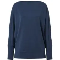 Super.natural Women's Kula Sweater Maglia a manica lunga Donna (XS, blu)