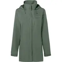 Vaude Women's Escape Parka Giacca antipioggia Donna (36, olivia)