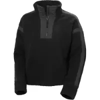 Helly Hansen Women's Imperial Pile Zip Pullover Pullover in pile Donna (L, nero)