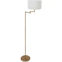 Steinhauer Lampada da terra - bronzo - Bella - metallo tessile - Ø 45cm - E27 - 3871BR -