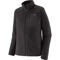 Patagonia - Pile leggera e traspirante - M's R1 Air Jkt Black per Uomo - Taglia M - Nero