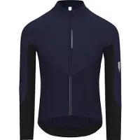 Q36.5 Dottore Hybrid Que L/S Jersey Maglietta da ciclismo Uomo (S, blu)