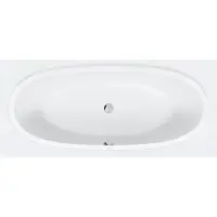 Duravit Baignoires Balcoon 1800x800mm, rectangulaire, à encastrer, avec 2 pentes de dos, 700679030000000, 700679030000000