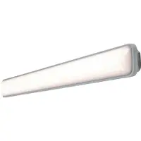 Osram Submarine apparecchio a prova di umidità, grigio, 1,2M, 36W, 4000K, IP65, corpo in policarbonato, installazione senza attrezzi, 3000 lm, resistente alla polvere