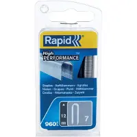 Rapid 40109523 Fascette tipo 7, 12 mm, zincate