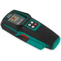 Vonroc Rilevatore tubi – Multidetector per tubi, metalli, cavi elettrici e legno – Goniometro digitale | Schermo LCD multicolore
