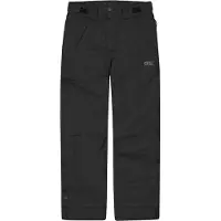 Picture Organic Clothing - Pantalone da sci impermeabile e traspirante - Time Pants Black in Pelle - Taglia Bambino 110-122 cm - Nero