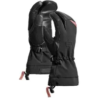 Ortovox Women's Merino Freeride 3 Finger Glove Guanti Donna (M, nero)