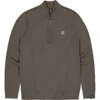 Butcher of Blue Clifton Halfzip Mocha Brown Taglia: L | Maglioni a maglia Outlet | Uomo | Marrone