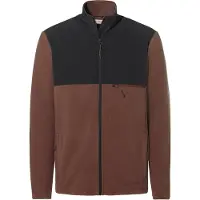 Vaude Mineo Fleece Jacket II Giacca in pile Uomo (S, marrone)