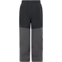 Vaude Kid's Caprea Padded Rain Pants Pantaloni invernali Bambini (92, grigio/nero)