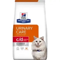 Hill's Pet Nutrition Cibo secco per gatti Hill's Prescription Diet Feline c/d Urinary Care Multicare Stress con pollo 3 kg
