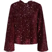 Pieces Camicetta A Maniche Lunghe | Tawny Port | L