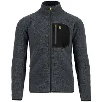 Karpos Moiazza Retrò Fleece Giacca in pile Uomo (XL, grigio)
