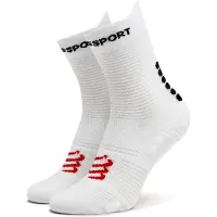 Compressport Pro Racing Socks V4.0 Run High Calze da running (T3 - EU 42-44, grigio)