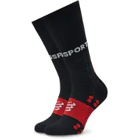 Compressport Full Socks Run Calze tecniche a compressione (T2 - EU 39-41, nero)