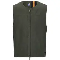 K-way Barry Corduroy Gilet sintetico Uomo (S, grigio)