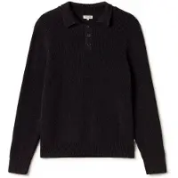 TWOTHIRDS Orango Maglione Uomo (L, nero)