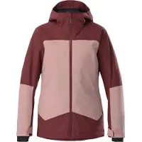 Eider - Giacca isolante e impermeabile - W Arias Insulated Jkt Pink Marble per Donne in Poliestere Riciclato - Taglia M - Rosa