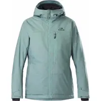Eider - Giacca con isolamento e impermeabile - W Becca 2L Insulated Jkt Green Clay per Donne in Poliestere Riciclato - Taglia L - Verde