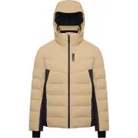 Colmar - Giacca da sci ibrida calda e impermeabile da uomo - Men Ski Puff Jacket Crumble Black per Uomo in Softshell - Taglia 54 IT - Beige