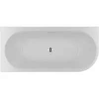 Riho Desire Corner baignoires d'angle, version droite, 184x84x60cm, 230 Betteres, blanc brillant, B087008005, B087008005