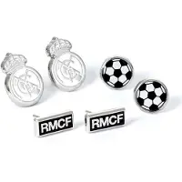 The Carat Shop Set Di Orecchini Del Real Madrid 3 Paia