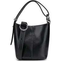 Kate spade new york Halo Borsa a spalla Vera Pelle 19 cm nero