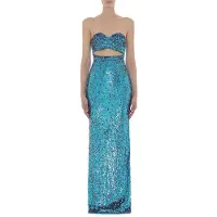 Moschino Dress Blue Blue Taglia: 40 | Maxi abiti Outlet | Donna | Blu