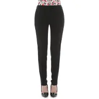 Moschino Satin Details Cady Trousers Black Taglia: 44 | Pantaloni da completo Outlet | Donna | Nero