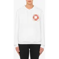 Moschino Sweatshirt White Taglia: 42 | Felpe con cappuccio Outlet | Donna | Bianco