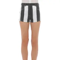 Moschino Nautical Striped Shorts Black Taglia: 36 | Pantaloncini Outlet | Donna | Nero