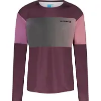 Shimano Myoko Long Sleeve Jersey Warm Maglietta da ciclismo (S, lilla)