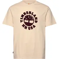 Timberland Holiday Front Graphic Ss Tee Angora Taglia: XXL | T-shirt stampate Outlet | Uomo | Grigio