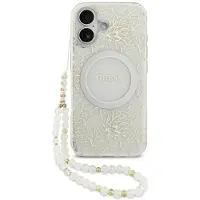 GUESS Custodia Per Telefono Iml Flowers Electro Pearl Strap Magsafe Iphone 17