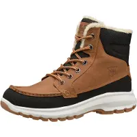 Helly Hansen per uomo. 11422 Stivali Garibaldi in pelle marrone (42), Nero, Basso, Stringhe, Casual, Neve, All'aperto