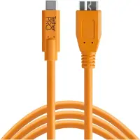 Tether Tools TetherPro da USB-C a 3.0 Micro-B 4,6 m arancione