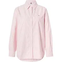 Tommy Hilfiger Oxford Relaxed Fit Shirt Classic Ithaca/ Primary Red Taglia: 34 | Maglie a manica lunga Outlet | Donna | Rosso