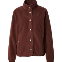 Mazine Women's Loose Fit Fleece Jacket Giacca in pile Donna (XS, marrone)