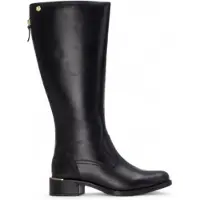 Carmela per donna. 16264202-NEGRO Stivali in pelle 162642 neri (38), Nero, 1 a 3 cm, Cerniera, Casual