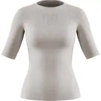 Bauerfeind Sports Women's Sports Compression Shirt Short Sleeve Maglia da corsa Donna (S, marrone)