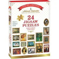 Eurographics Puzzle-Adventskalender Masterpieces, 24 x 50 Teile, 8924-6042