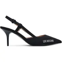 Moschino Love Slingback Pump Black Taglia: 36 | Tacchi Alti Outlet | Donna | Nero